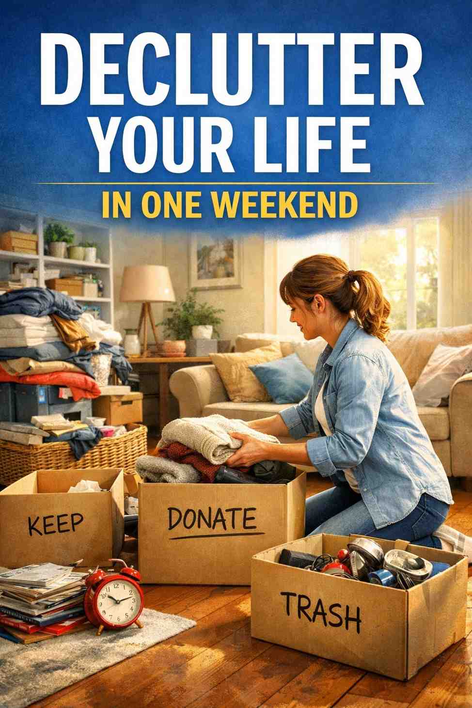 Declutter Your Life in One Weekend