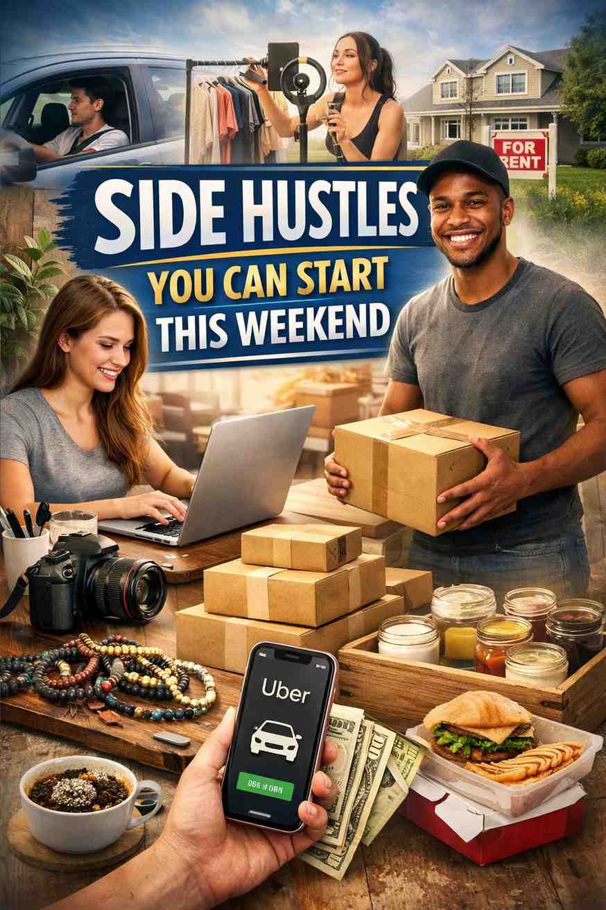 Side Hustles You Can Start This Weekend
