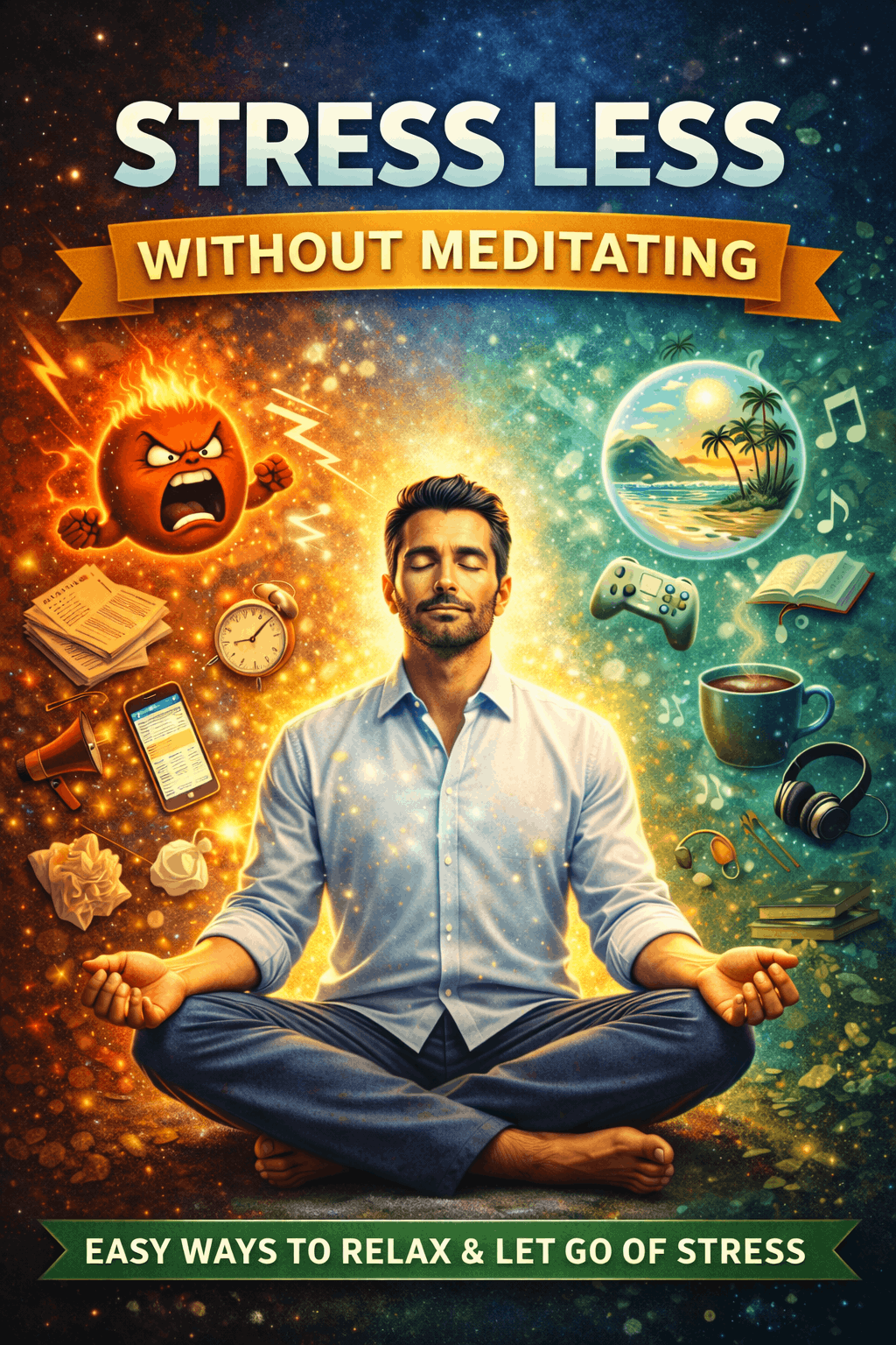 Stress Less Without Meditating